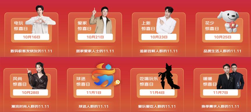 京东11.11惊喜开放日_京东11.11现货开卖_京东达人怎么申请渠道