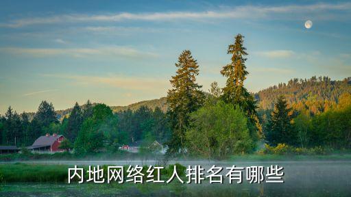 内地网络红人排名有哪些_网络红人排行榜前十名_抖音排名前50网红