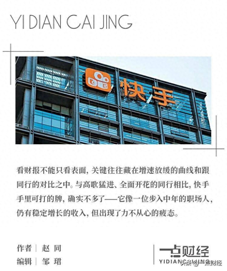 快手第三季度财报_快手带货开通需要什么条件_直播电商增速放缓与信任考验