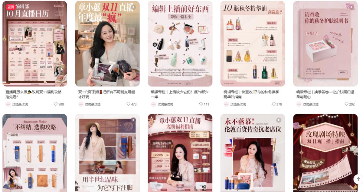 小红书双11章小蕙直播间GMV1.8亿高端电商模式_小红书带货要求高吗_小红书买手电商头部主播章小蕙IP打造分析