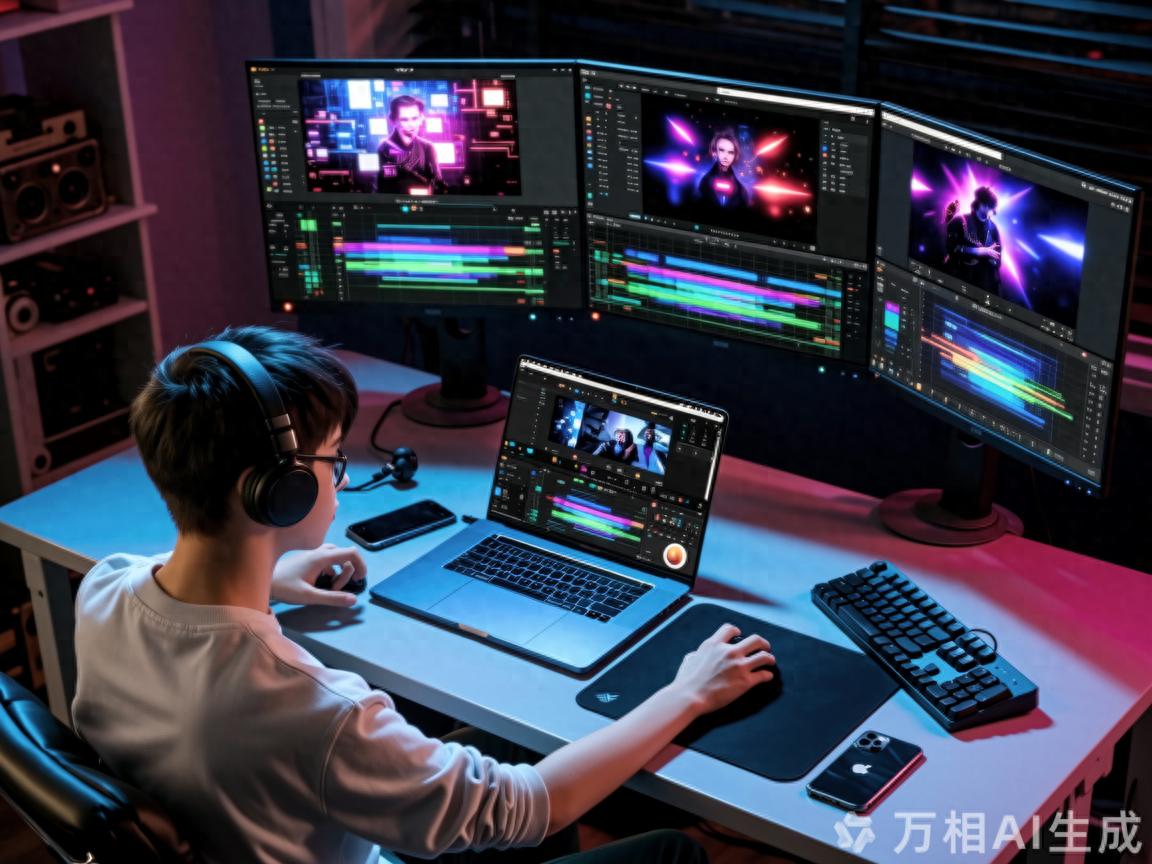 剪片效率翻倍！3个私藏素材网站推荐：免费音效+商用视频+BGM库