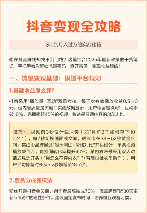 抖音商品橱窗开通全攻略：从0到1，轻松实现流量变现
