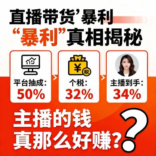 抖音带货是不是很赚钱？揭秘真相：头部主播年入亿，普通人难突围