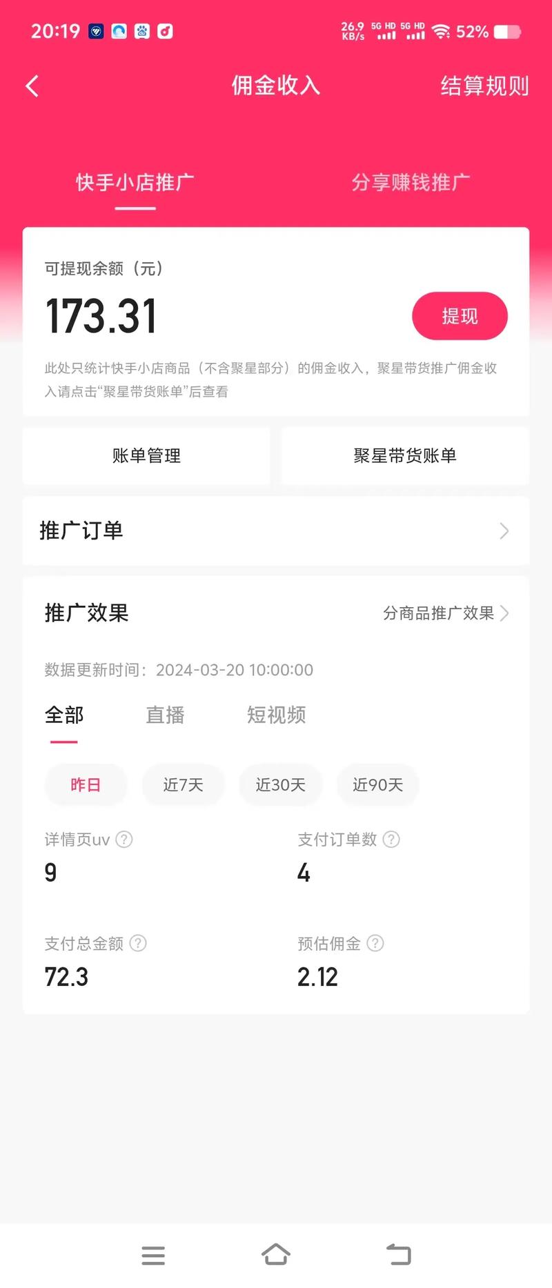 快手带货佣金比例一般多少？结算规则和避坑指南全解析